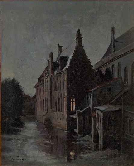unknow artist Oud Sint-Janshospitaal te Brugge France oil painting art